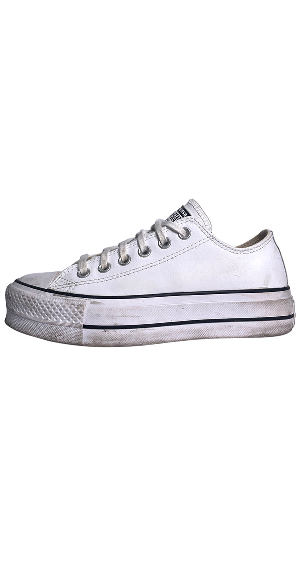 Chuck Taylor All Star Leather Platform Low