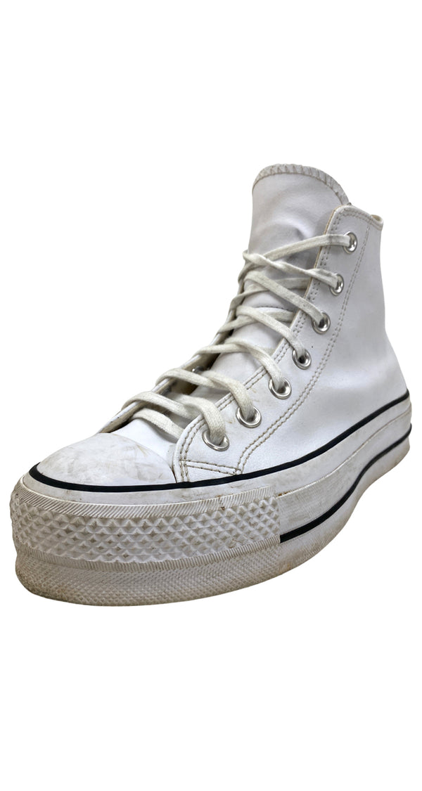 Chuck Taylor All Star Leather Platform High Top