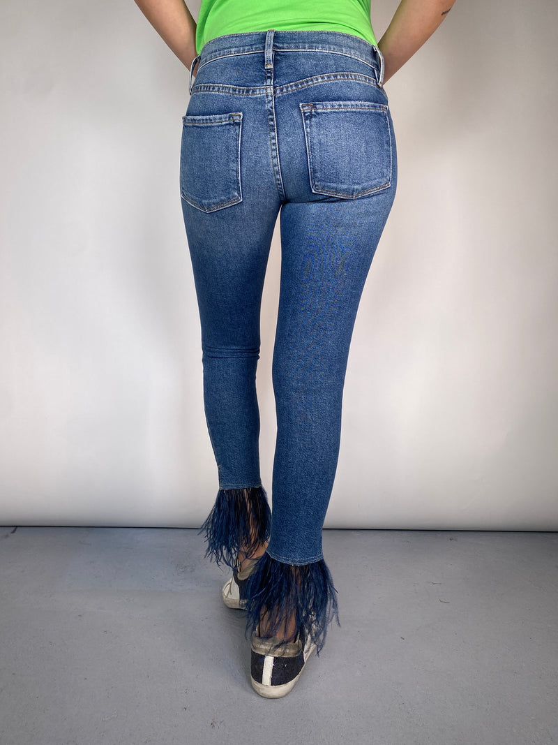 Jeans Plumas