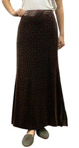 Falda Maxi Velvet