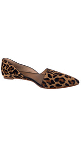 Flats Leopardo Cuero