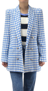 Blazer Tweed Houndstooth