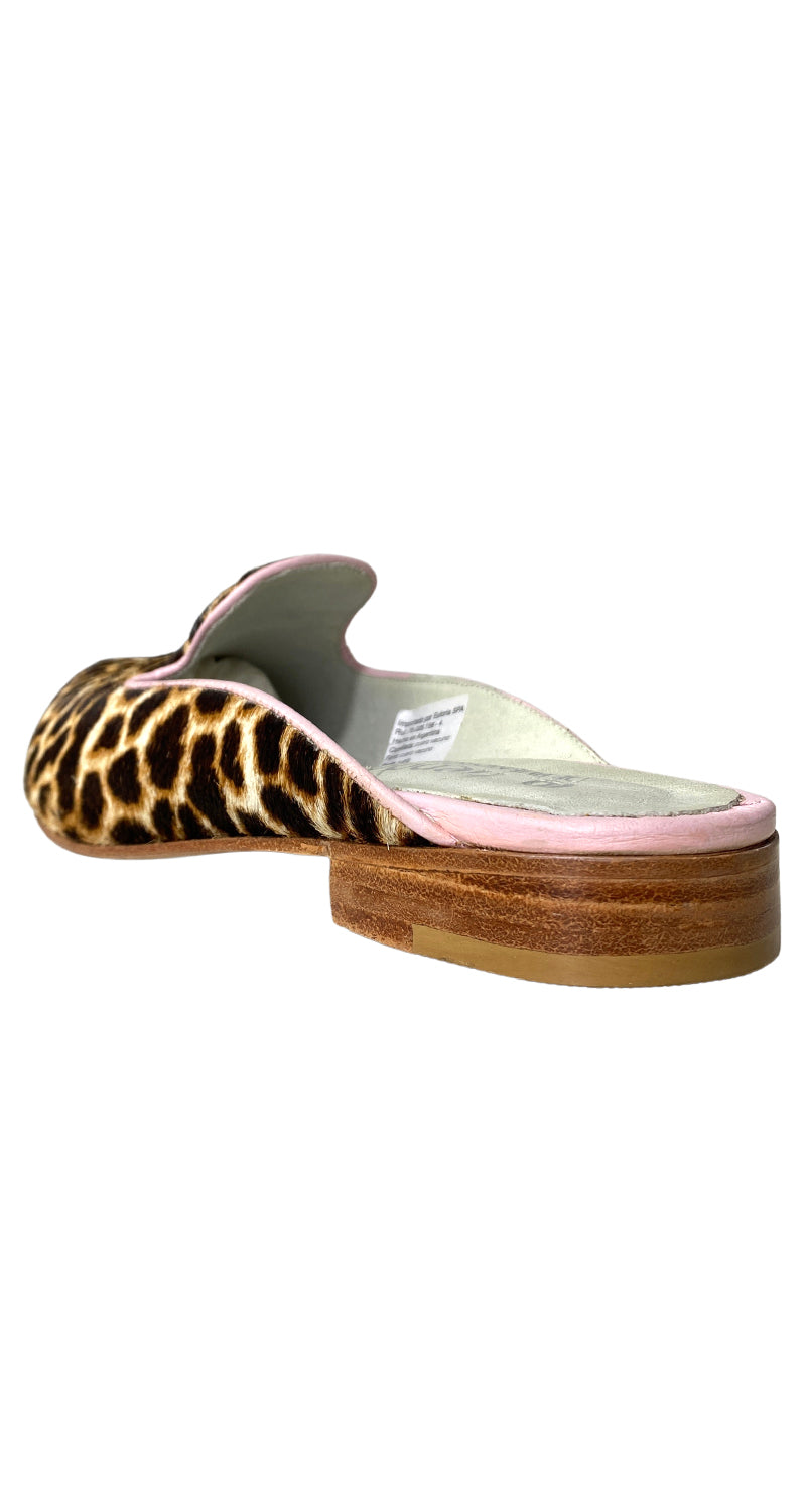 Mules Cuero Animal Print