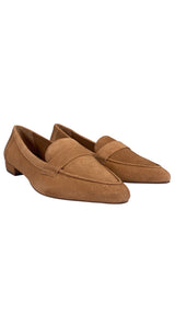 Mocasin Camel Gamuza