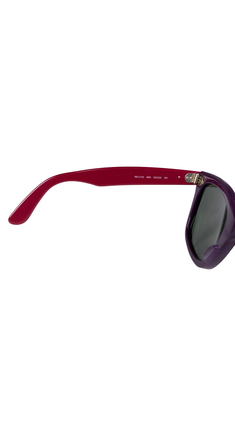 Anteojos Wayfarer Morado