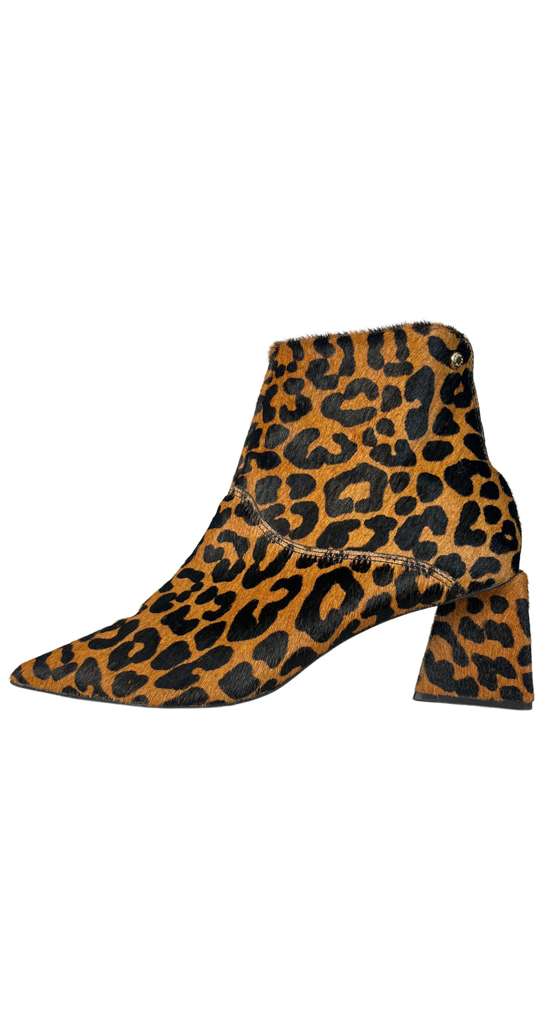 Botines Leopardo Piel