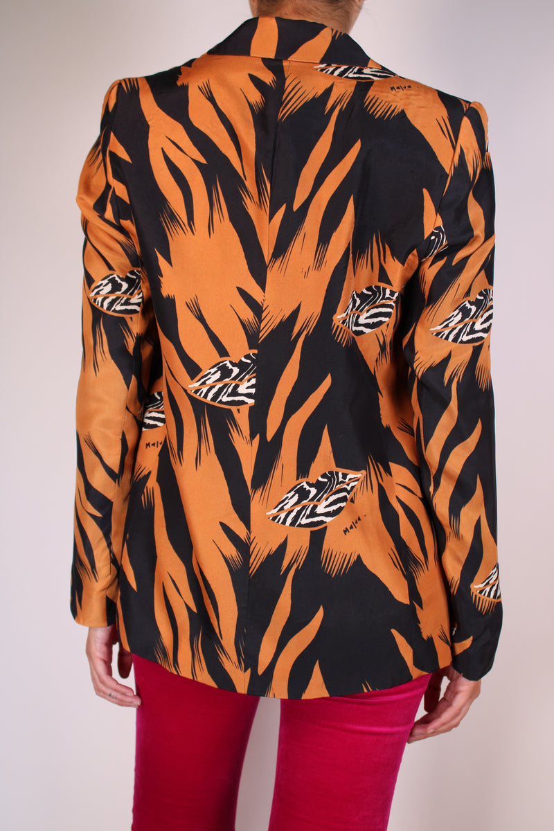 Blazer Tiger Print