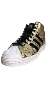 Zapatillas Superstar Up Doradas