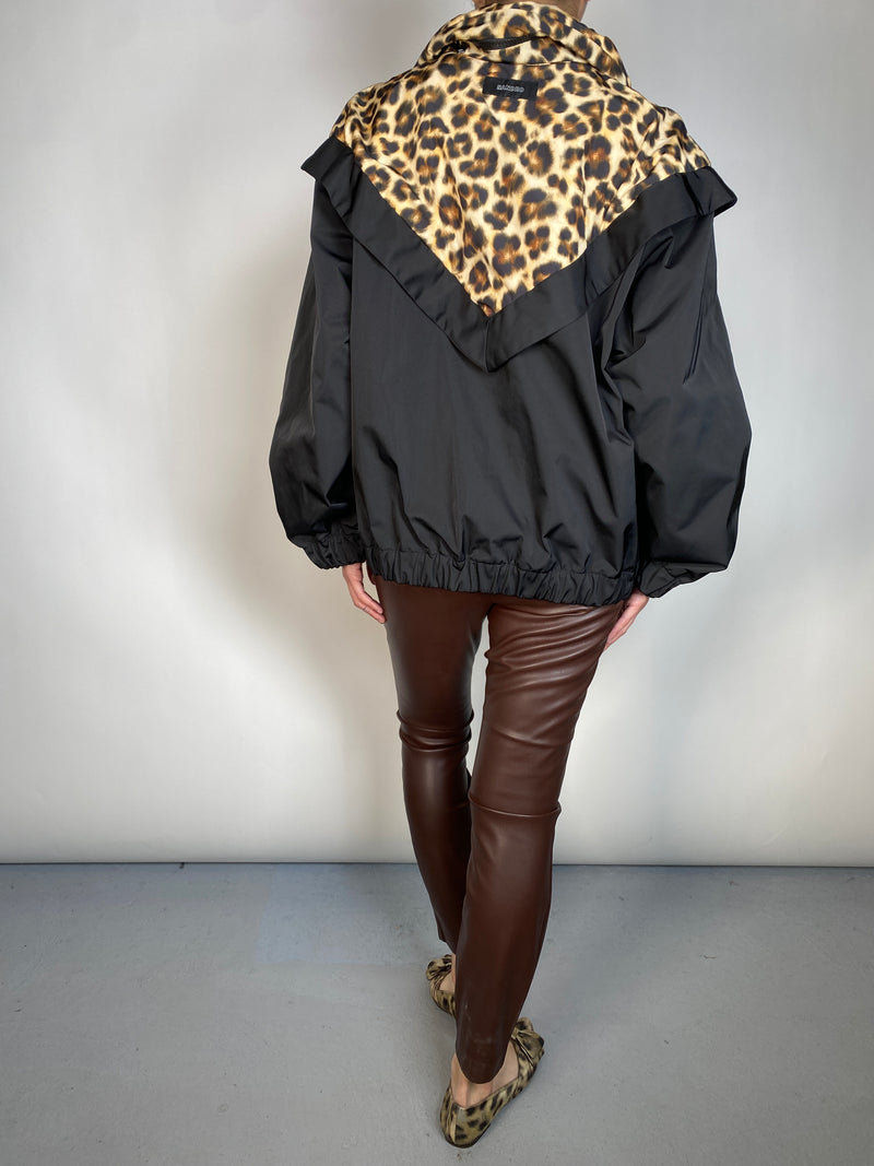 Chaqueta Leopard Impermeable