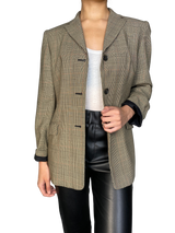 Blazer Lana pied de poule