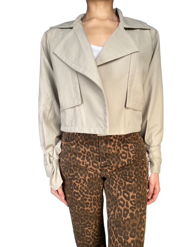 Chaqueta Midi Tania Beige