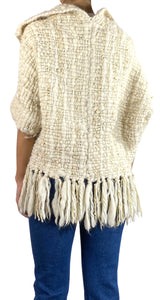 Poncho Beige