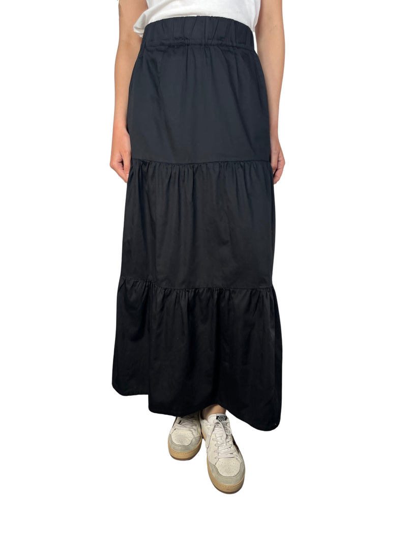 Falda Maxi Black