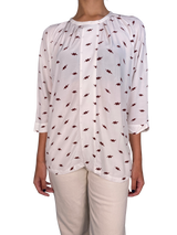 Blusa Blanca Rayos