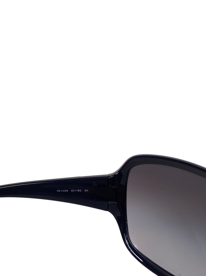 Óculos de Sol Ray-Ban Quadrado Marrom em Metal RB3607 001/13 61-15 -  fluiartejoias