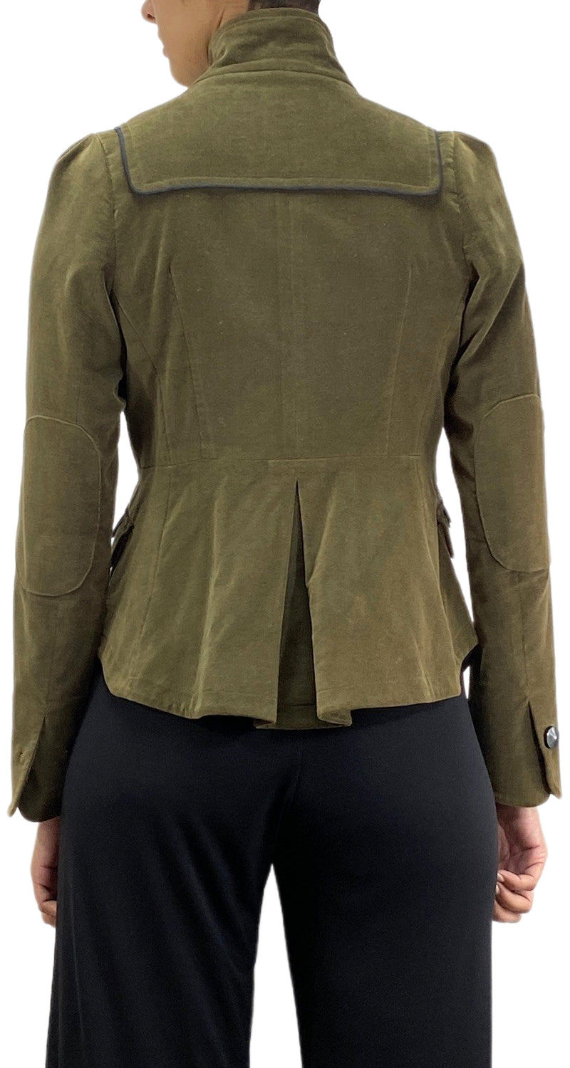 Chaqueta Velvet Verde