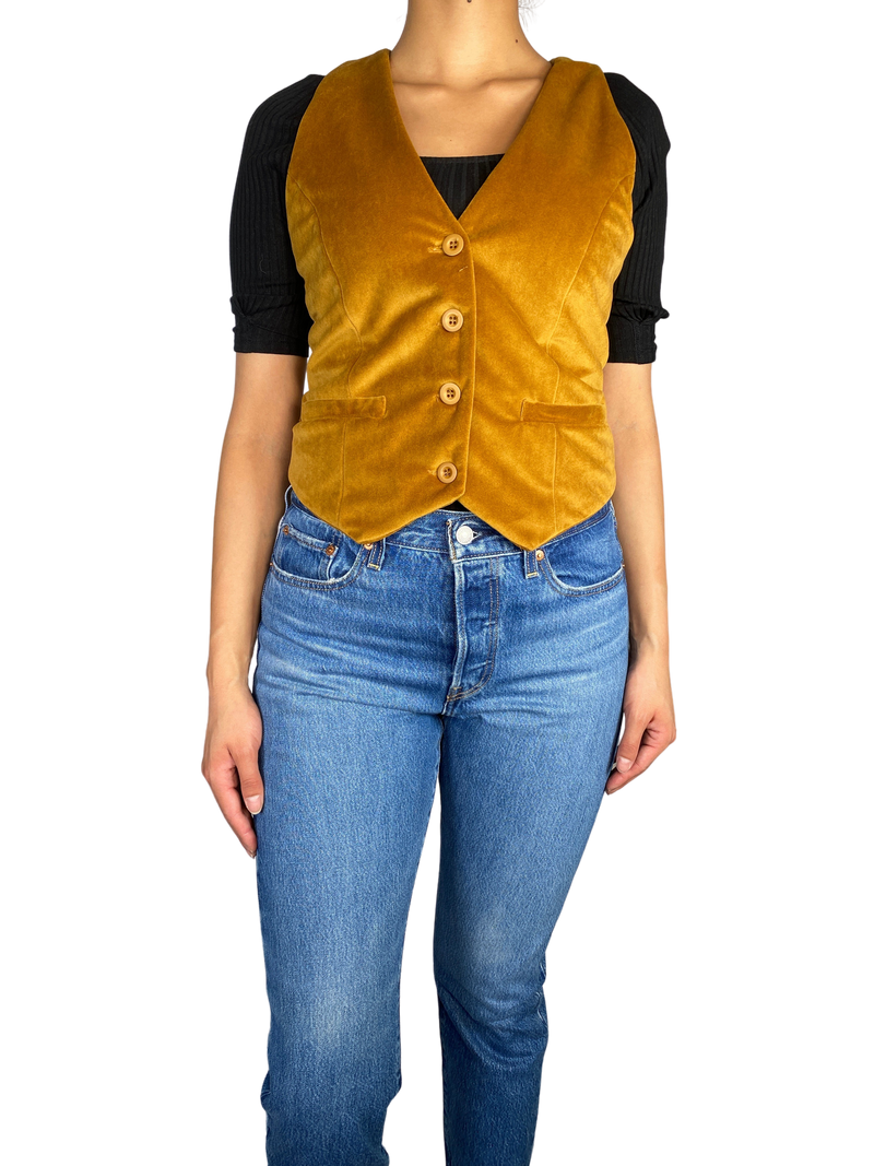 Gilet Velvet Café