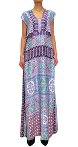 Vestido Maxi Multicolor