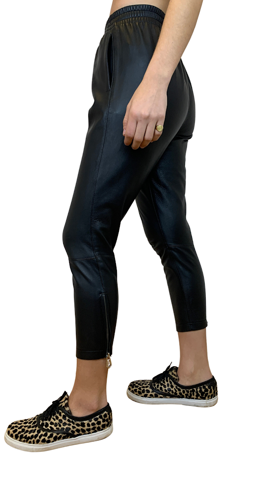 Pantalón Jogger Cuero